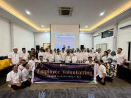 Employee Volunteering BPJS Ketenagakerjaan Kanwil Jawa Timur, Berbagi dengan Yatim
