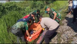 Warga Babat Lamongan Tewas Tertemper Kereta Api