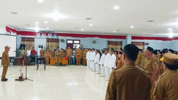 111 ASN Dilantik Dalam Mutasi Dan Rotasi Jabatan di Lingkungan Pemerintahan Nias Selatan