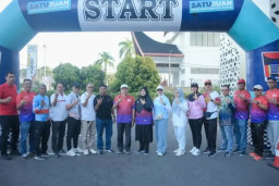 Wawako Maigus Nasir Lepas Grand Launching BOM Run 2026, Siap Semarakkan HJK Padang ke-357