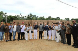 Wako Fadly Amran Tinjau Pembangunan Huntap Air Dingin, 39 Unit Ditarget Rampung Juni 2026