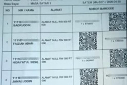 Rakyat Antre, Anggota DPRK Fraksi Golkar Bireuen Diduga Terdaftar Jadi Penerima Jadup Banjir