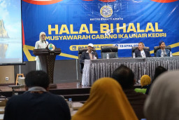 Hadiri Halal Bihalal, Mbak Wali Soroti Peran Strategis Alumni untuk Daerah