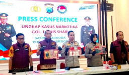 Polres Ponorogo Amankan Pengedar Sabu Asal Madiun, Sita 301 Gram