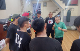 Ketua IBCA MMA Kota Madiun, Apresiasi Kesiapan Atlet Petarung Bebas Jelang Turnamen MABOX x Shaduk Jotosh