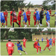 Hujan Iringi Laga Persahabatan Grass 2000 vs Taman Veteran