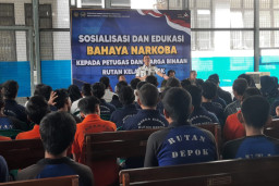 Rutan Depok Tingkatkan Pengawasan Lewat Razia dan Edukasi Bahaya Narkoba