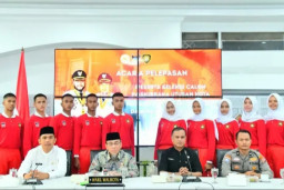 10 Putra-Putri Terbaik Padang Dilepas Ikuti Seleksi Paskibraka Sumbar 2026
