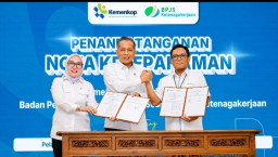 Perkuat Perlindungan Pekerja Koperasi, Kemenkop - BPJS Ketenagakerjaan Resmikan Kerja Sama Strategis