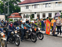 Wali Kota Malang Lepas 500 Motor Klasik Internasional, Balai Kota Jadi Pusat Parade Heritage