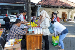 Jelang Idul Adha, Warga Padati Gerakan Pangan Murah di Kecamatan Mojoroto