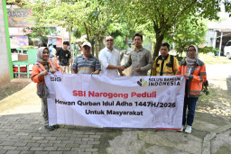 Perkuat Kebersamaan, SBI Narogong Bagikan 27 Hewan Qurban di Idul Adha 1447 Hijriah 