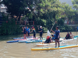 Ketua SUP Surabaya: Sekolah SUP Jadi Wadah Prestasi, Edukasi dan Kebangkitan Ekonomi Sungai Kalimas