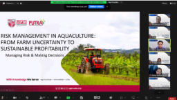 Agrobisnis Perikanan FPIK UB Gelar Program Internasional 3 in 1 Bahas Manajemen Risiko Akuakultur Berkelanjutan