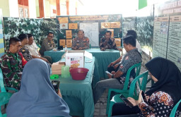 Pemdes Kesongo bersama Satpol PP, Pemkab dan TNI Matangkan Program TMMD 129 Bojonegoro