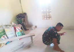 TMMD 129 Bojonegoro: Hadirkan Senyum Kebahagiaan Mbah Kasiman
