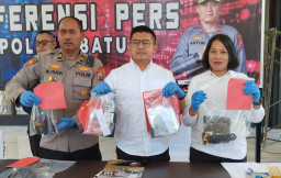 Satresnarkoba Polres Batu Ungkap 40 Kasus Narkoba, 47 Tersangka Diamankan 