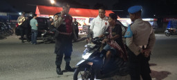 Patroli Blue Light hingga Dini Hari, Polsek Jatisampurna Ciptakan Rasa Aman di Wilayah Rawan