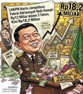 Harta Jampidsus Febrie Adriansyah Naik Hampir Rp12 Miliar dalam 3 Tahun, Kini Rp18,2 Miliar