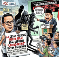 Prabowo Sebut  Wartawan dan Kelompok Kritis 'Londo Ireng', AJI: Kritik Pers Adalah Masukan, Bukan Pengkhianatan