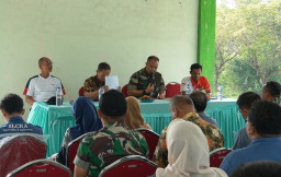 Kodim Bojonegoro Sosialisasikan Program TMMD 129 di Desa Kesongo Kedungadem