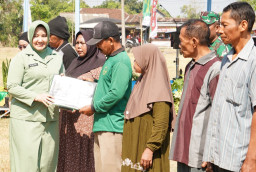 Komiten Persit Sukseskan TMMD 129 Bojonegoro di Kesongo, Bukti Komitmen TNI untuk Masyarakat