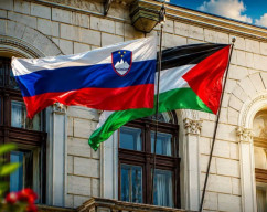 Presiden Slovenia Kibarkan Bendera Palestina di Istana Kepresidenan