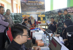 Lewat Panah Srikandi dan IKD: TMMD 129 Bojonegoro Dorong Digitalisasi Adminduk