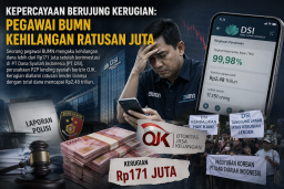 Kepercayaan Berujung Kerugian: Pegawai BUMN Kehilangan Ratusan Juta