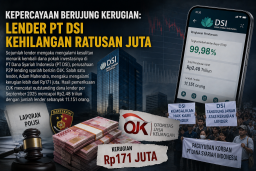 Kepercayaan Berujung Kerugian: Lender PT DSI Kehilangan Ratusan Juta