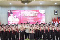 Gus Fawait Lepas Kontingen Jamnas XII Jember, Semua Biaya Peserta Ditanggung Pemkab
