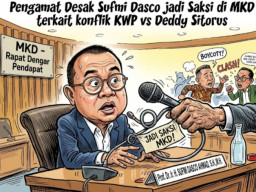 Praktisi Dorong Dasco jadi Saksi di MKD Kasus Deddy Sitorus vs KWP: Kemarin Bisa Jadi Mediator PWI vs Hotman Paris