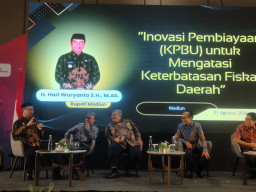 Jadi Pembicara di Sarasehan Pawitandirogo, Bupati Madiun Bahas Terobosan Pembiayaan Melalui KPBU