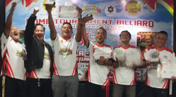Ahmad Arifin Juara Home Turnamen Biliar Jatim 2026, POBSI Batu Bidik Porprov 2027