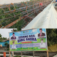 Anggaran Lebih dari Rp 3 Miliar, Proyek Jalan Link Nyikambang Tak Pakai Besi Wiremesh