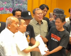 Aksi Massa AMPB di DPR Berjalan Kondusif, PMJ: Situasi, Aman dan Damai
