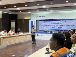 145 Personel Satpam PDS Jalani Refresher, Perkuat Keamanan Terminal Petikemas
