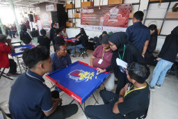 Domino Naik Kelas, 64 Jurnalis Ramaikan Turnamen Kemerdekaan
