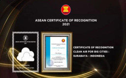 ASEAN ESC Award, Surabaya Raih Kota Dengan Udara Terbersih Peringkat Pertama