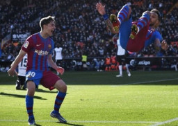 Cetak Hattrick, Aubameyang Sindir Arsenal