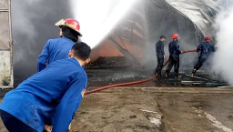 Dilalap Api, Pabrik Palet PT Group Cemerlang Plastindo Rugi Miliaran