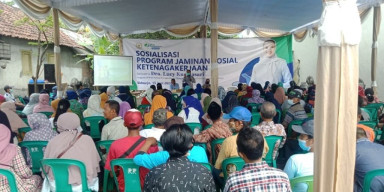 BPJS Ketenagakerjaan Sidoarjo Krian Sosialisasi Bersama Anggota DPR