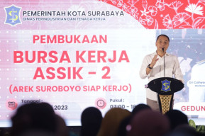 Bursa Kerja ASSIK ke-2 Buka Peluang, Wali Kota Eri Cahyadi: Khusus Warga Surabaya