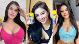 Posting Foto Seksi saat Pegang Liquid J99Vape, Para Model Ini Bikin Heboh