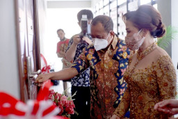 Resmikan Dapur Umum Ketiga, Wawali Armuji Ajak Masyarakat Gotong Royong