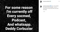 Deddy Corbuzier Umumkan Berhenti dari Medsos, Podcast dan Whatsapp