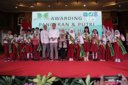 Pangeran dan Putri Lingkungan Hidup Dijadikan Pemimpin di Kampungnya Masing-masing