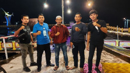 Anggota DPRD Kotabaru Dikunjungi Kompol Reinaldo, Kasubdit Politik Dit Intel