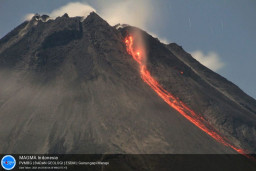Awas! Awan Panas Merapi Meluncur hingga Radius 1,5 Km