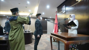 Walikota Batu Lantik  Direktur PT. BWR yang Baru